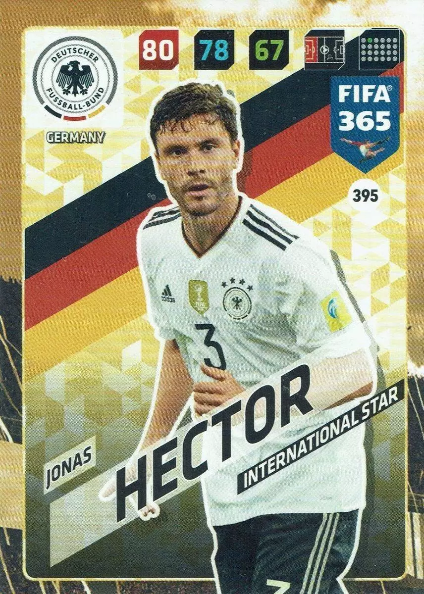 FIFA 365 : 2018 Adrenalyn XL - Jonas Hector - Germany