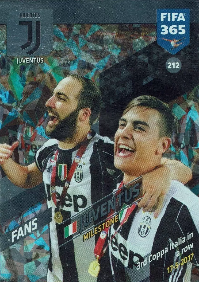 FIFA 365 : 2018 Adrenalyn XL - Juventus - Juventus