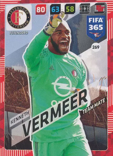 FIFA 365 : 2018 Adrenalyn XL - Kenneth Vermeer - Feyenoord