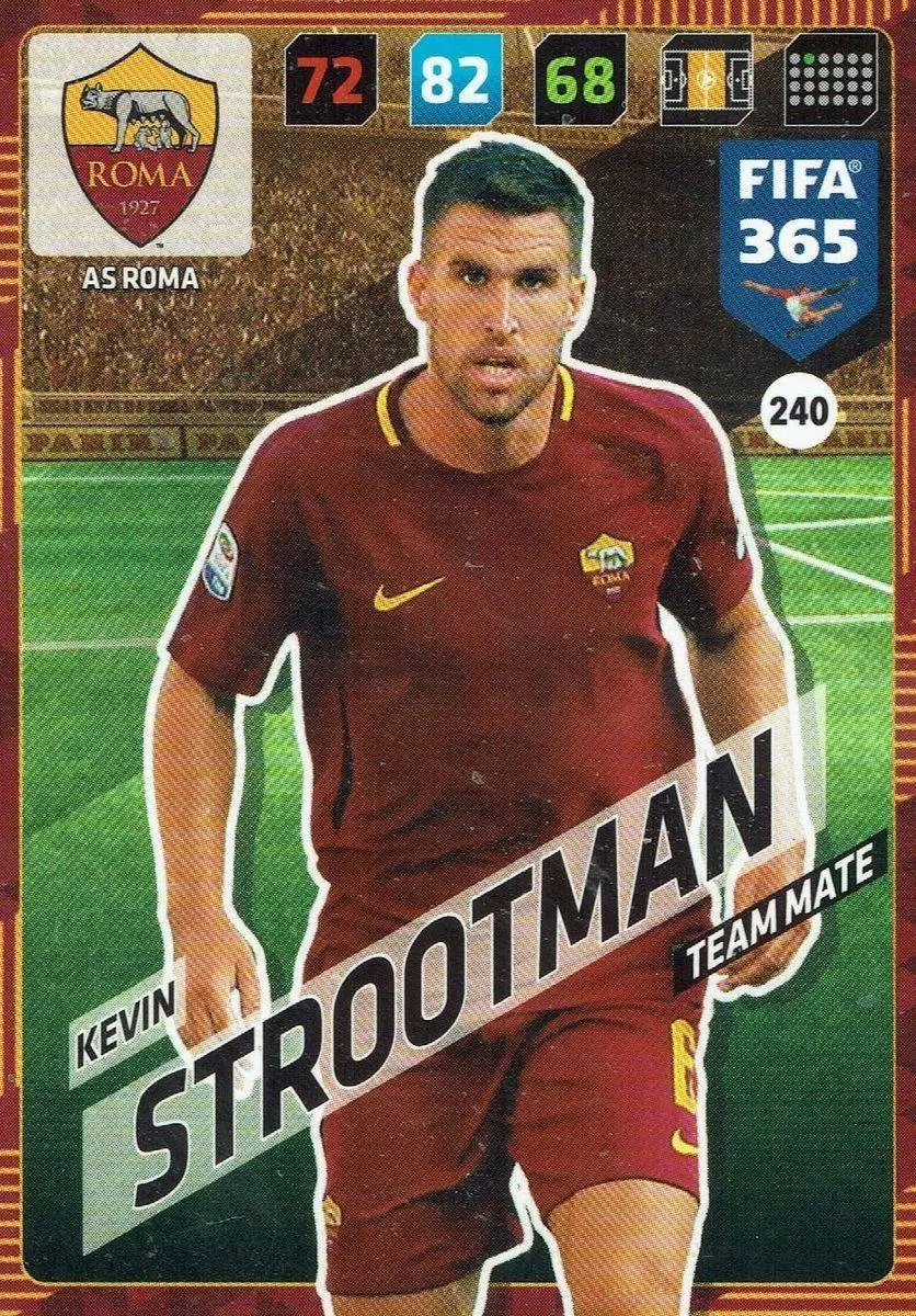 FIFA 365 : 2018 Adrenalyn XL - Kevin Strootman - AS Roma