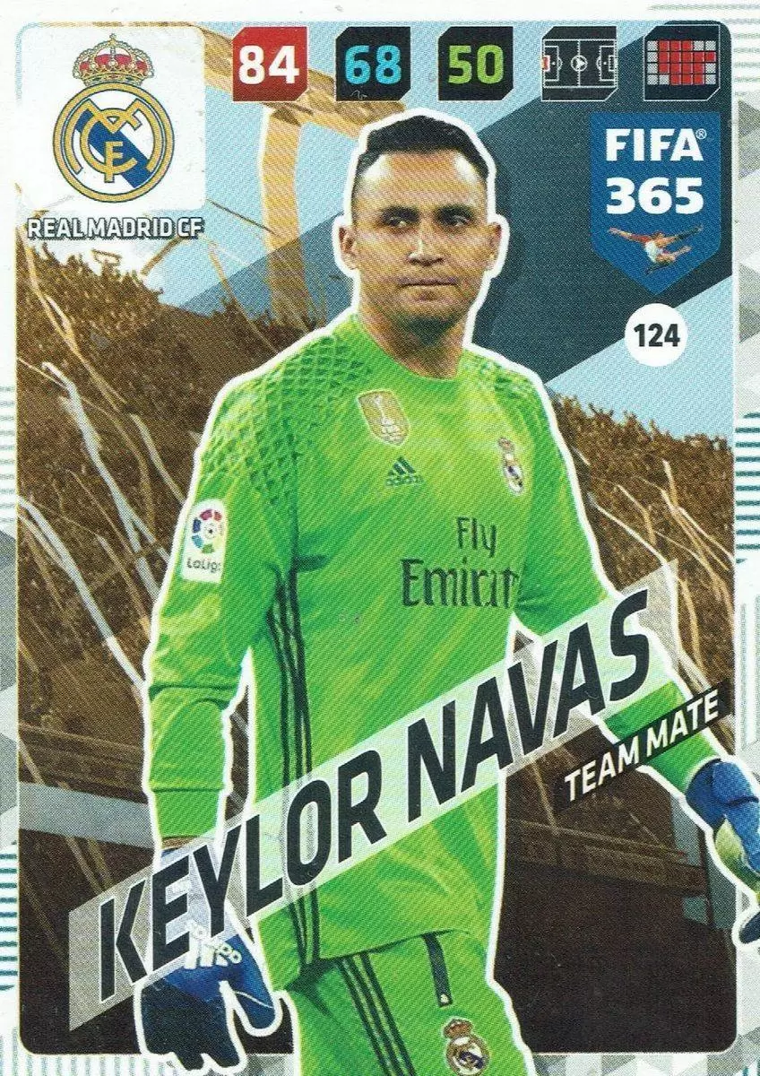 FIFA 365 : 2018 Adrenalyn XL - Keylor Navas - Real Madrid CF