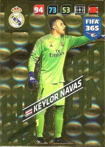 FIFA 365 : 2018 Adrenalyn XL - Keylor Navas - Real Madrid CF