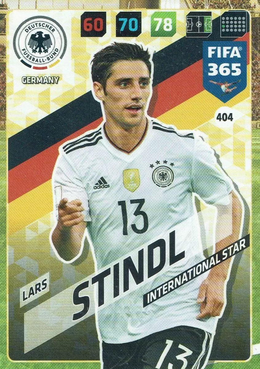 FIFA 365 : 2018 Adrenalyn XL - Lars Stindl - Germany