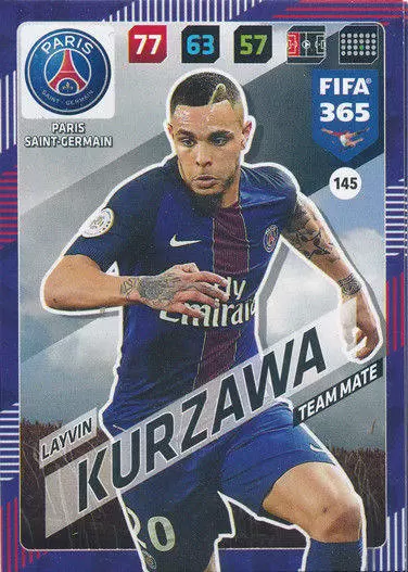 FIFA 365 : 2018 Adrenalyn XL - Layvin Kurzawa - Paris Saint-Germain