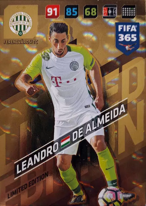 FIFA 365 : 2018 Adrenalyn XL - Leandro De Almeida - Ferencváros TC
