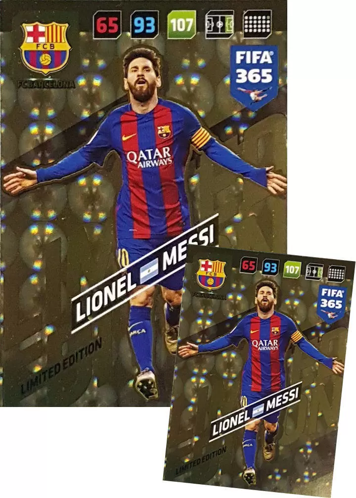 FIFA 365 : 2018 Adrenalyn XL - Lionel Messi - FC Barcelona