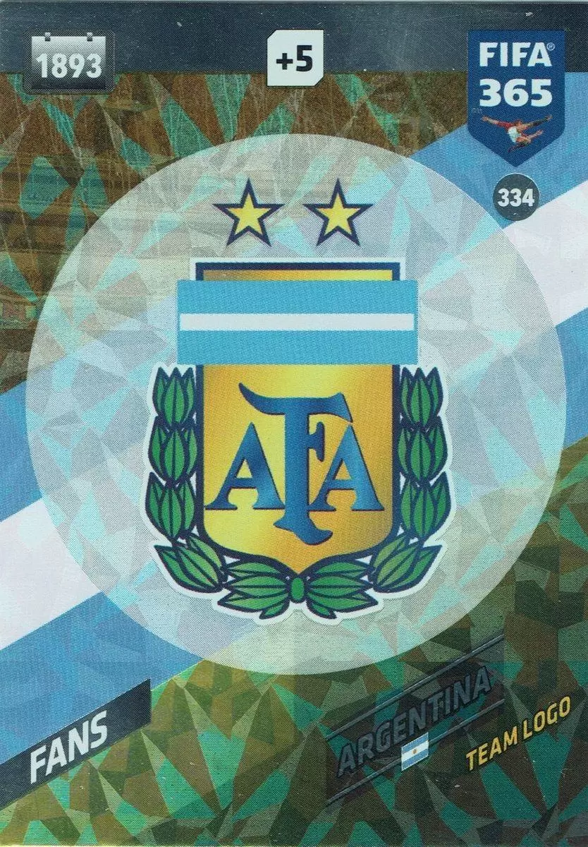 FIFA 365 : 2018 Adrenalyn XL - Logo - Argentina