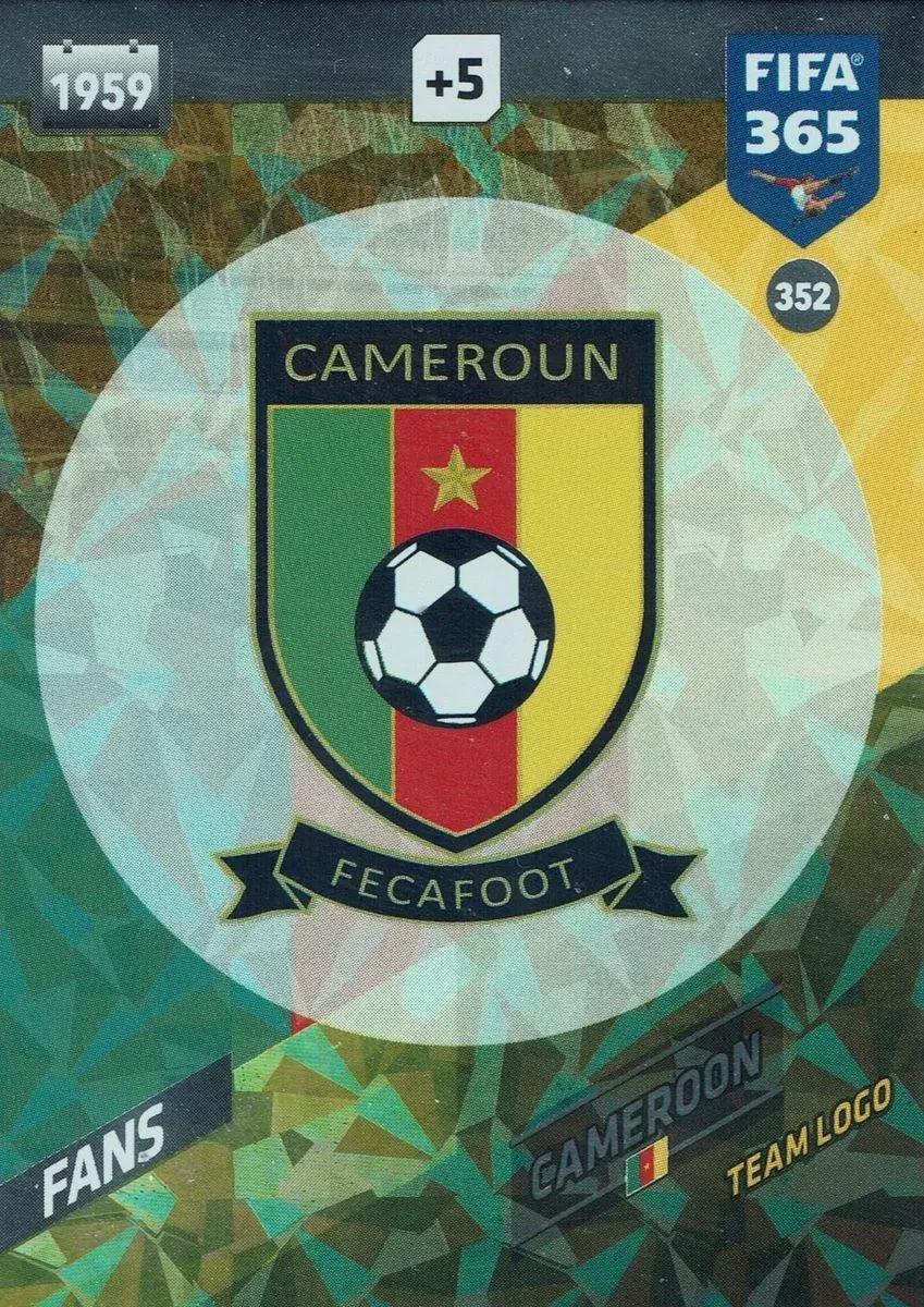 FIFA 365 : 2018 Adrenalyn XL - Logo - Cameroon