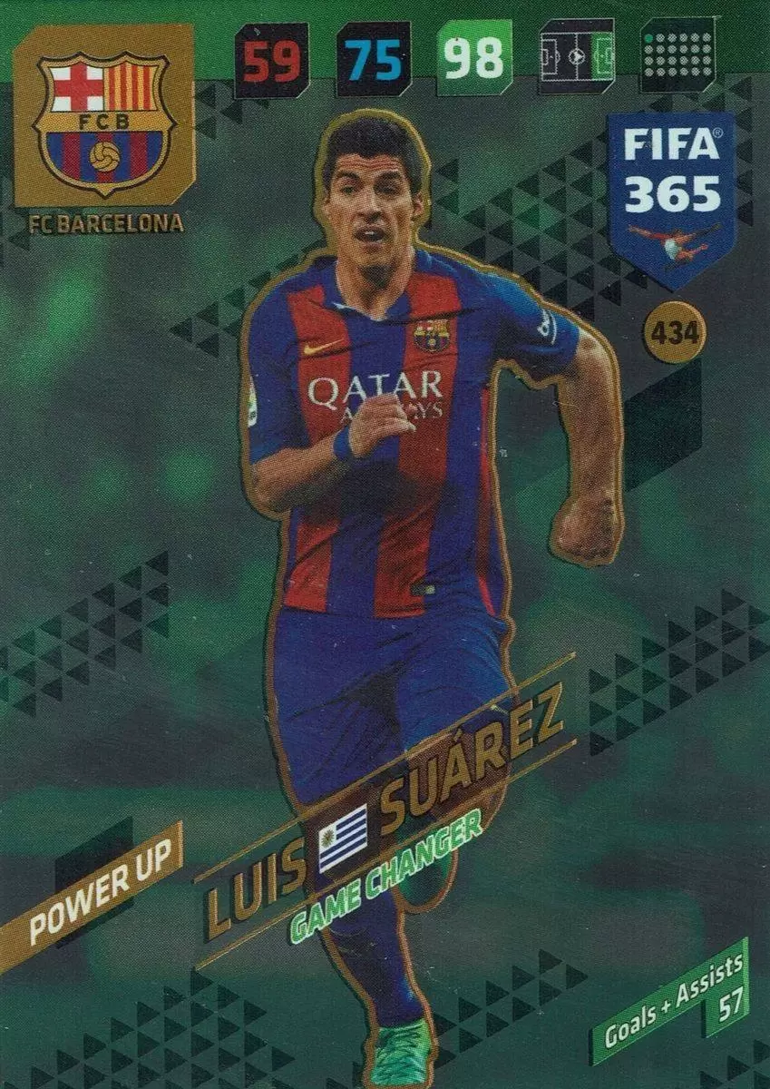 FIFA 365 : 2018 Adrenalyn XL - Luis Suárez - FC Barcelona