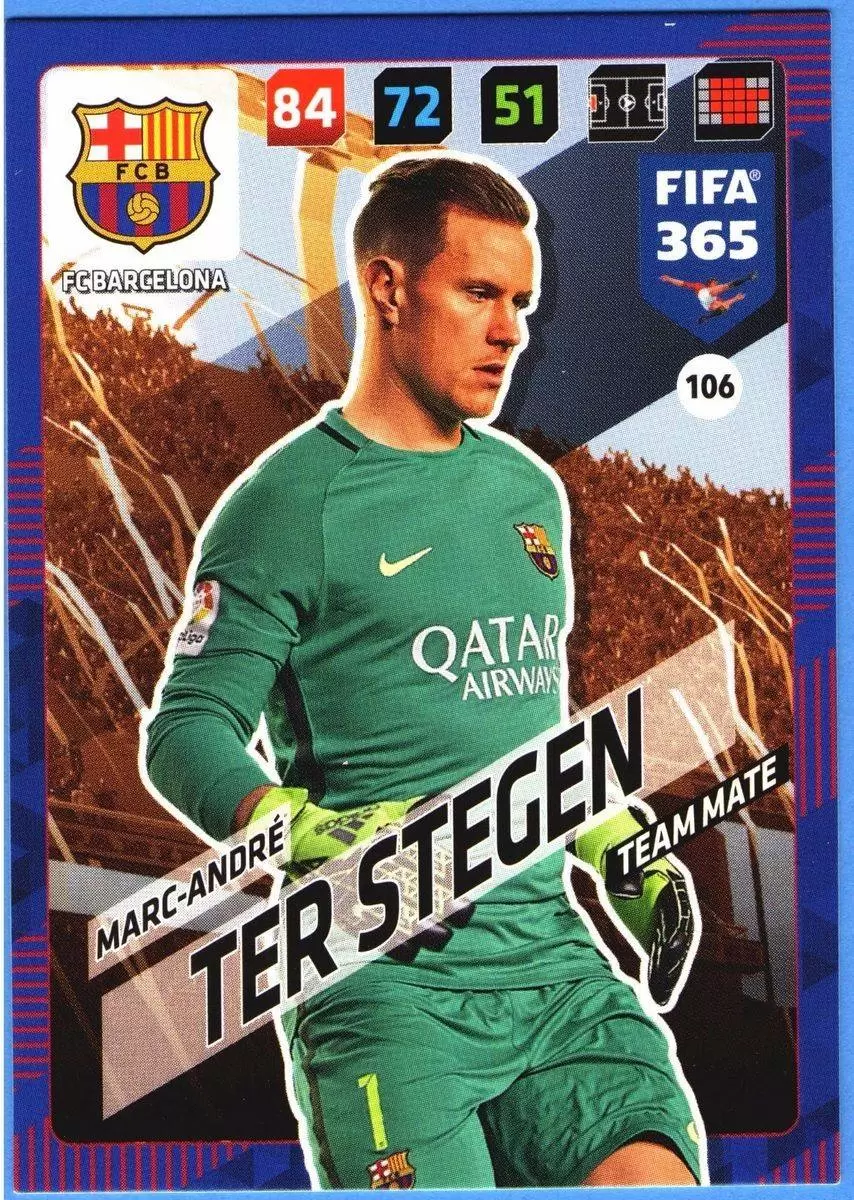 FIFA 365 : 2018 Adrenalyn XL - Marc-André Ter Stegen - FC Barcelona