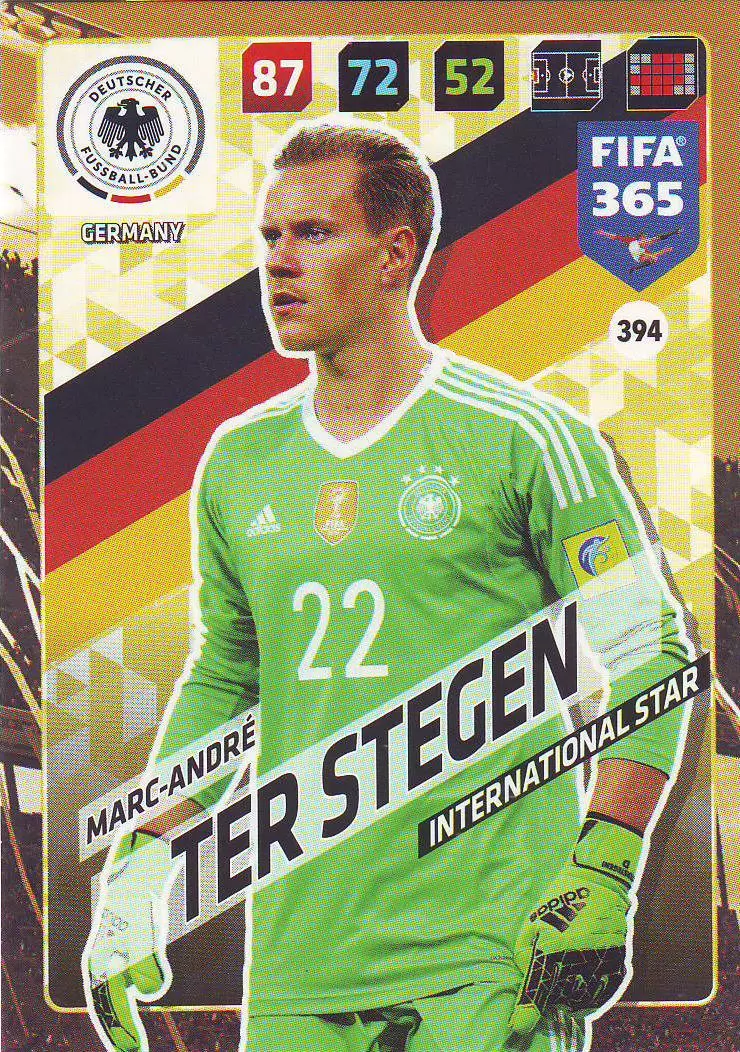 FIFA 365 : 2018 Adrenalyn XL - Marc-André Ter Stegen - Germany