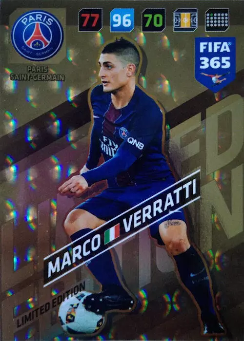 FIFA 365 : 2018 Adrenalyn XL - Marco Verratti - Paris Saint-Germain
