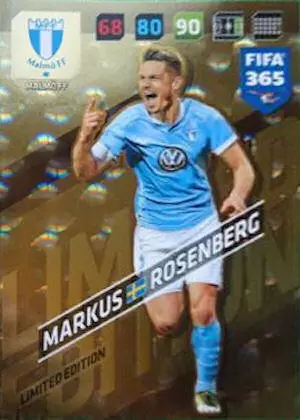 FIFA 365 : 2018 Adrenalyn XL - Markus Rosenberg - Malmö FF