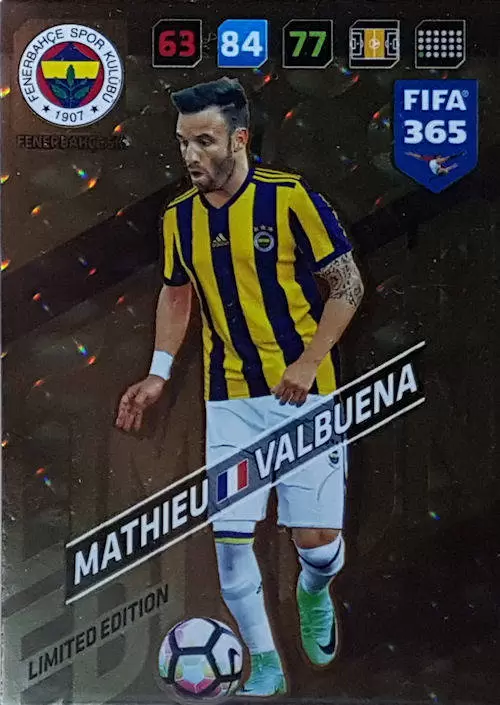 FIFA 365 : 2018 Adrenalyn XL - Mathieu Valbuena - Fenerbahçe SK