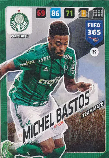 FIFA 365 : 2018 Adrenalyn XL - Michel Bastos - Palmeiras