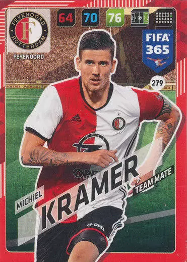 FIFA 365 : 2018 Adrenalyn XL - Michiel Kramer - Feyenoord
