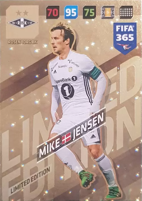 FIFA 365 : 2018 Adrenalyn XL - Mike Jensen - Rosenborg