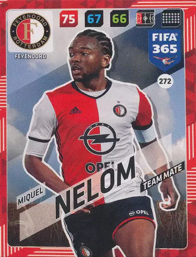 FIFA 365 : 2018 Adrenalyn XL - Miquel Nelom - Feyenoord