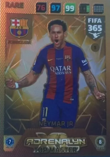FIFA 365 : 2018 Adrenalyn XL - Neymar Jr. - FC Barcelona