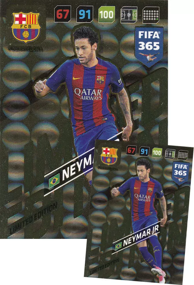 FIFA 365 : 2018 Adrenalyn XL - Neymar Jr. - FC Barcelona