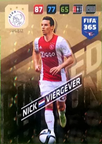 FIFA 365 : 2018 Adrenalyn XL - Nick Viergever - AFC Ajax