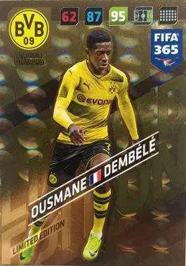 FIFA 365 : 2018 Adrenalyn XL - Ousmane Dembele - Borussia Dortmund
