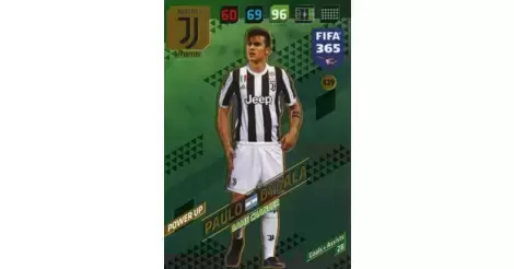Juventus Turin Paulo Dybala Sticker 239 a/b Panini FIFA365 2019 