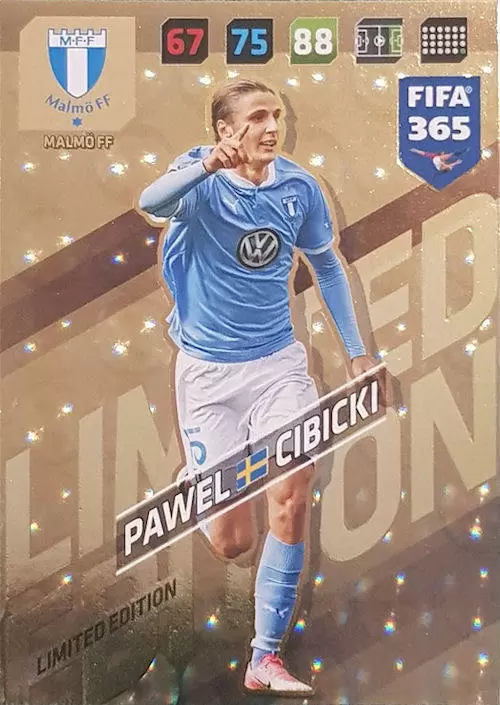 FIFA 365 : 2018 Adrenalyn XL - Pawel Cibicki - Malmö FF