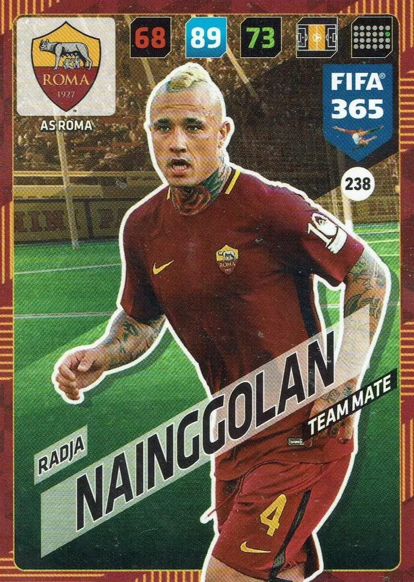 FIFA 365 : 2018 Adrenalyn XL - Radja Nainggolan - AS Roma