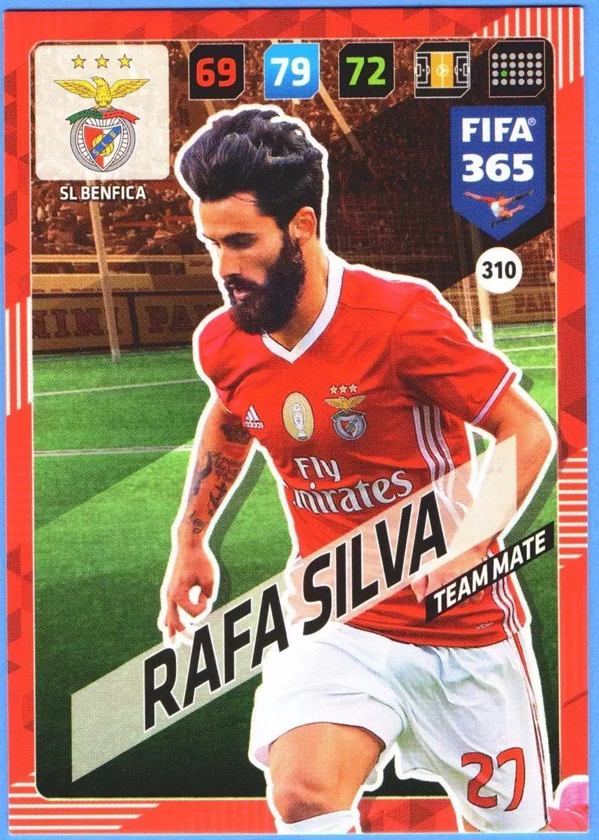 FIFA 365 : 2018 Adrenalyn XL - Rafa Silva - SL Benfica