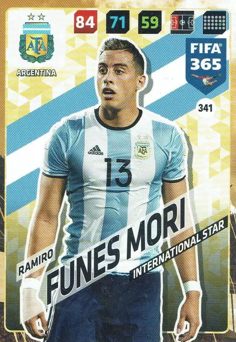 FIFA 365 : 2018 Adrenalyn XL - Ramiro Funes Mori - Argentina