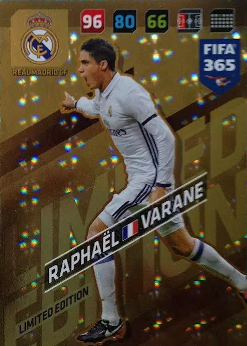FIFA 365 : 2018 Adrenalyn XL - Raphaël Varane - Real Madrid CF