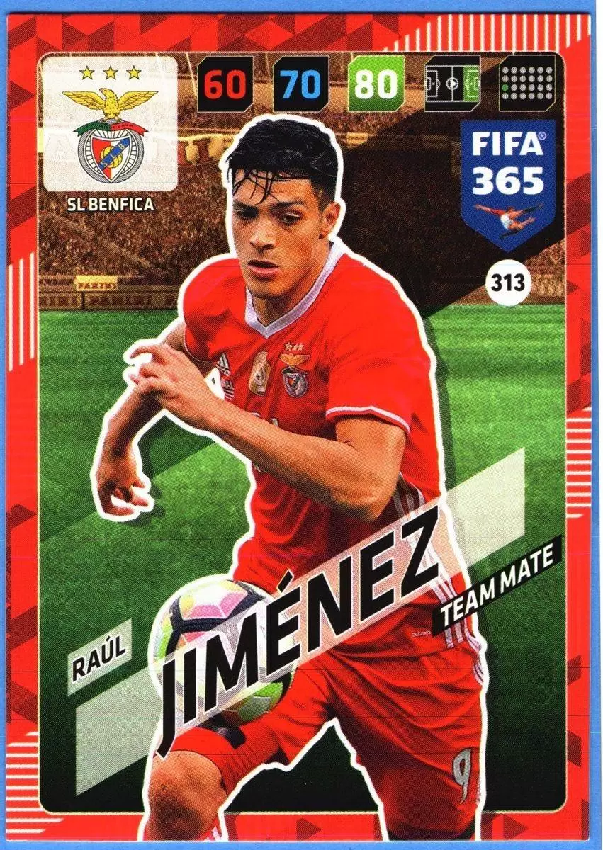 FIFA 365 : 2018 Adrenalyn XL - Raúl Jiménez - SL Benfica
