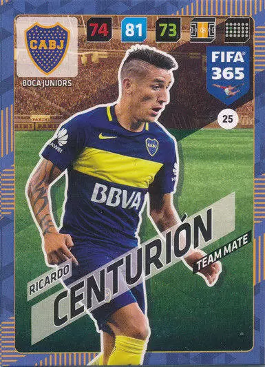 FIFA 365 : 2018 Adrenalyn XL - Ricardo Centurión - Boca Juniors