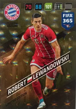 FIFA 365 : 2018 Adrenalyn XL - Robert Lewandowski - FC Bayern München