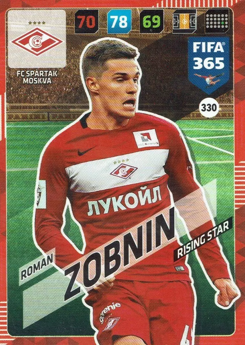 FIFA 365 : 2018 Adrenalyn XL - Roman Zobnin - FC Spartak Moskva