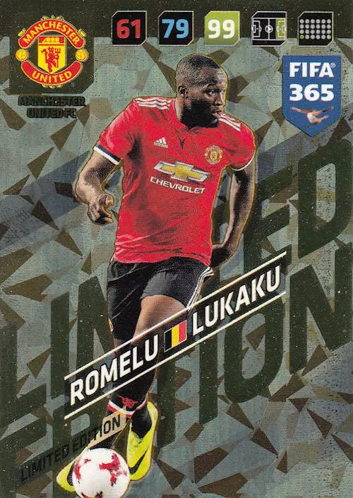 FIFA 365 : 2018 Adrenalyn XL - Romelu Lukaku - Manchester United