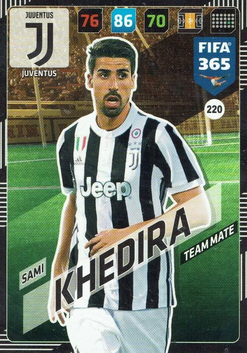 FIFA 365 : 2018 Adrenalyn XL - Sami Khedira - Juventus