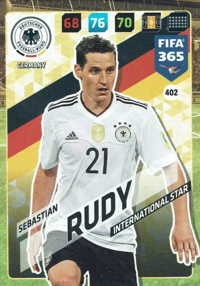 FIFA 365 : 2018 Adrenalyn XL - Sebastian Rudy - Germany