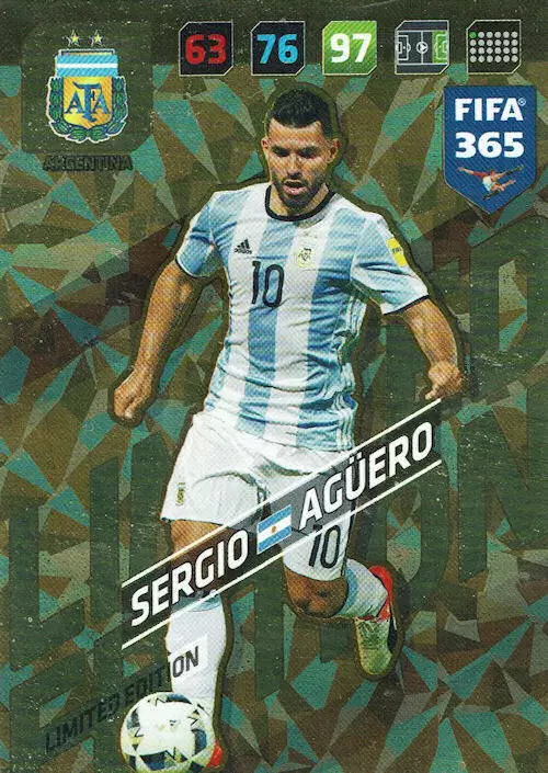 FIFA 365 : 2018 Adrenalyn XL - Sergio Agüero - Argentina