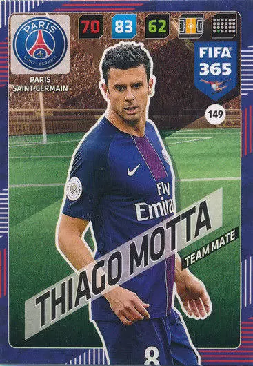 FIFA 365 : 2018 Adrenalyn XL - Thiago Motta - Paris Saint-Germain