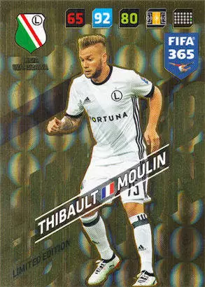 FIFA 365 : 2018 Adrenalyn XL - Thibault Moulin - Legia Warszawa