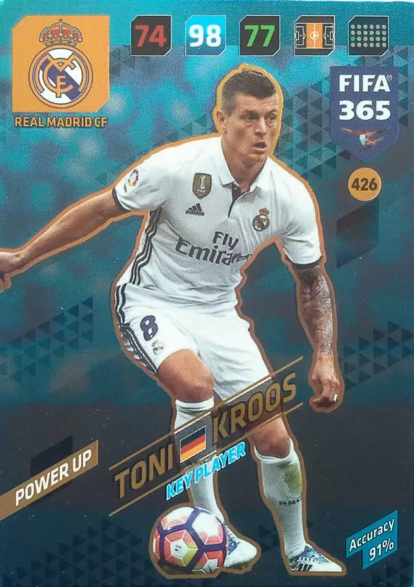 FIFA 365 : 2018 Adrenalyn XL - Toni Kroos - Real Madrid CF