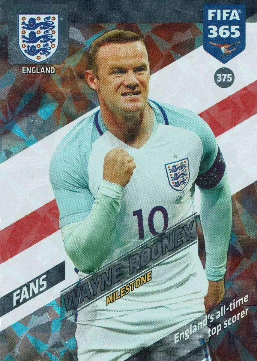 FIFA 365 : 2018 Adrenalyn XL - Wayne Rooney - England