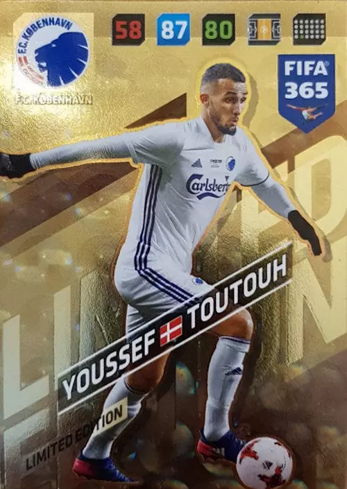 FIFA 365 : 2018 Adrenalyn XL - Youssef Toutouh - FC København