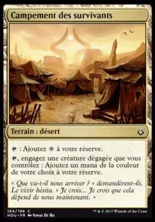 L\'Âge de la Destruction - Campement des survivants