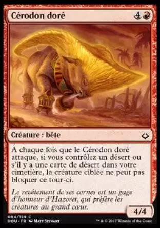 L\'Âge de la Destruction - Cérodon doré