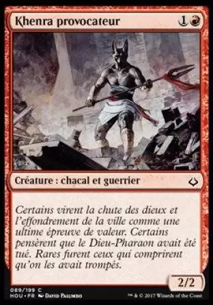 L\'Âge de la Destruction - Khenra provocateur