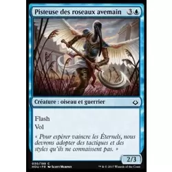 Pisteuse des roseaux avemain