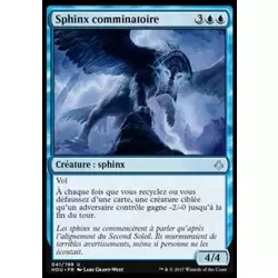 Sphinx comminatoire